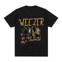 Weezer 2026 Band Tour T-shirt Cotton New Albums Pre-Release Graphic Print Tees  Lightweight Breathable and Comfortable Clothes 4XL
