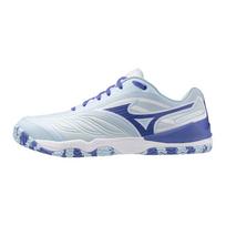 Mizuno Wave Medal 8 Unisex Table Tennis Shoes White Blue 81GA2582-01 40.5