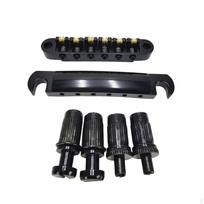 Adjustable Roller Bridge Improves Tuning Stability Saddle and Tailpiece Set Reduces juoda