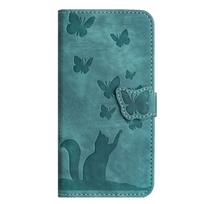 Flip Phone Case for Samsung Galaxy A56 A36 A26 A16 A17 A07 A55 A35 A25 A15 A54 A34 Cases Cat Butterfly Leather Wallet Back Cover Samsung A17
