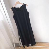 Women's Dresses Large Size Sleeveless Sling Dress Bottoming Long Dresses To Cover The Meat Thin Dresses L juoda