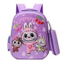 Children's school bag new cute cartoon student bag boys and girls hard shell shoulder bag lightweight small backpack
