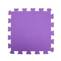 Stori neslystantys putų kilimėliai vaikams ropoti su kryžminiu raštu 30x30cm, 1.0cm thick, includes edge strips violetinė