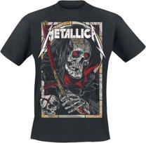 Metallica Death Reaper Classic Fit Men's T-Shirt S juoda