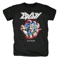 NAUJAS Edguy Grupės Age Of The Joker Medvilninis Juodas Marškinėlis S-5XL Gerbėjams SE870 Unisex Marškinėlis Grafinis Marškinėlis M