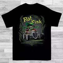 Hot Ed Roth Rat Fink 100% Cotton Black All Size T-Shirt Unisex TT084 S