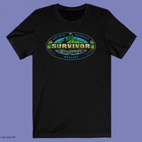 Survivor All Stars Vyriškas Juodas Dydis S-3XL 2XL