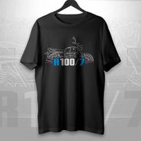 BMW R100-7 1976-1977 gerbėjams - Motociklo marškinėliai/Long Sleeve S