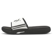 PUMA Softride Slide Balti Juodi Vyriški Šlepetės 382111-05 EU 39