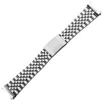 19 mm lenkto galo vientiso metalo apyrankė Seiko laikrodžiui Nr. 5 SNXS77/80/79K/75/73 NXS73K1 Nerūdijančio plieno apyrankė Jubilee Oyster laikrodžio apyrankė 19mm-width