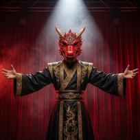 Latex Dragon Head Mask for Dungeons & Dragons - Perfect for Halloween Parties