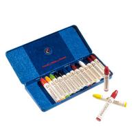 STOCKMAR Beeswax Stick 16 Tin ST32002 Japanese Crayons, Colors, Case, [Genuine Product]