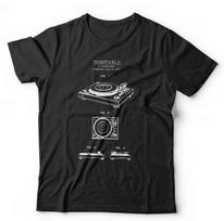 Technics Tshirt Patent Unisex DJ Turntable House Hip Hop Music S įvairiaspalvis