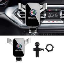 BWOC5 Car Air Vent Clip Mount Gravity Phone Holder Smartphone GPS Bracket For Alfa Romeo giulia stelvio giulietta 159 147 Accessories