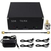 160MHz 100W Portable SDR Transceivers with Host Power Cord Radio Switch Antenna Sharer Aluminum Alloy Box Device TR Switch Box