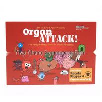 Popular Organ Attack Card Game: Casual Desktop Board Game Board Game Cards