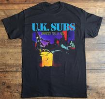 VTG RARE  U.K. SUBS Band Tee Gift For Fan Black All Size Shirt AG2151 Unisex T-Shirt S įvairiaspalvis