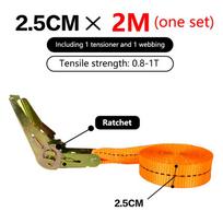 Truck Straps Cargo Strap High Strength Ratchet Tie Down Hold Cargo Strap A1