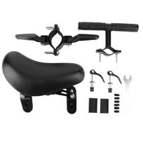 Kids Bike Seat with Handlebars Foot Pedals Front Mounted Bicycle Seats for Children Mountain Bike Child Seat for MTB