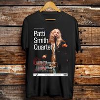 Patti Smith kvarteto koncertinis juodas medvilninis marškinėlis Visų dydžių S-5XL S įvairiaspalvis