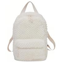 Converse Faux Fur Backpack Regular Unisex Milk White 10026816-A01