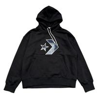 Converse Sweatshirts Men's Black Hooded Moderate 10025827-A03 L