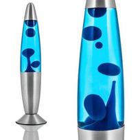 Lampe à lave - CELLUSTOP - Magma Retro - 35 cm - Bleu - 25 W (R39) gryna