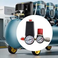 Oro kompresoriaus slėgio jungiklis 90-120 PSI įtampos reguliavimo 4 anga