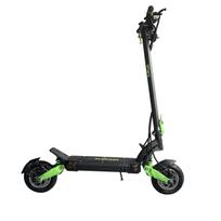 Vchains Hunt City Lauko Elektrinis Paspirtukas Suaugusiems 900W Dvigubas Variklis 52V18.2AH Baterija 10 Colių Bekelės Padangos Sulankstomas EScooter žalia/juoda
