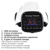 Electric Heating Knee Pad Air Pressotherapy Massager Leg Joint Infrared Therapy Arthritis Pain Relief Knee Temperature Massage balta