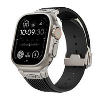 Sport Rubber Band for Apple Watch Ultra 3 2 49mm Series 11 10 46mm Soft Strap for Iwatch 9 8 7 6 5 4 SE 3 44mm 45mm Bracelet 42 44 45mm