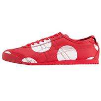 Onitsuka Tiger MEXICO 66 Slip Resistant Abrasion Resistant Low top Skateboard Shoes Unisex Red And White Polka Dot D8G2L-2323 41.5