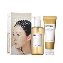 SKIN1004 Madagaskaro centelės dvigubo valymo rinkinys: valomasis aliejus 200 ml + putojanti ampulė 125 ml Korėjietiška odos priežiūra