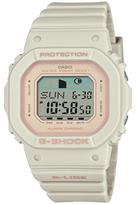 Casio G-Shock G-LIDE vidutinio dydžio moteriškas laikrodis GLX-S5600-7JF, kreminės baltos spalvos