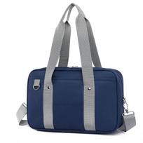 School Bag for Commuting to Stylish and Durable A4 Size Nylon Mini Compact Shoulder Boston Bag for High School and School Polyester Oxford Fabric