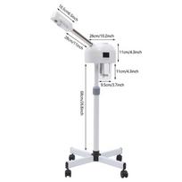 Professional facial steamer with support Nano-ionic facial steamer with LCD screen Spa aesthetic facial Care