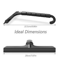 Shower Squeegee For Glass Doors Bathroom Glass Water Stains Cleaning Tool Automotive Windshield Squeegee For Home Shower Mirror juoda