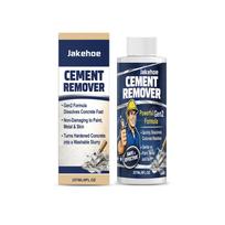 JAKEHOE Cement Remover Effectively Remove Mortar & Cement Deposits Dissolve Concrete Fast Non-damaging to Paint Concrete Cleaner 237ml Boxed