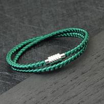 Simple Style Keel Rope Bracelet Men Stainless Steel Magentic Clasp Macrame Braslet Gift For Him Outdoor Survival Braclet Joias