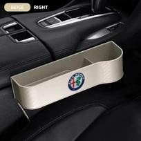 MSNS8 Automobilio Vairuotojo Priekinės Sėdynės Tarpo Užpildas Organizatorius Kišenė Automobilio Aksesuarai Skirta Alfa Romeo Giulia Stelvio Junior Tonale 33 Stradale 4C Giu
