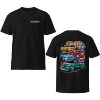 Skittle Pack Car Lover T-Shirt, Colorful Automotive Graphic Tee Gift For Him S įvairiaspalvis