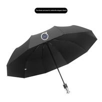 AAKK1 For Volvo XC40 XC60 XC70 XC90 C30 C70 S40 S60 S80 S90 V40 V50 auto Accessories Car Automatic Folding Windproof Sunshade Umbrell juoda