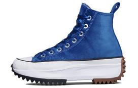Converse Run Star Hike High Top Canvas Shoes Blue 172504C 35.5