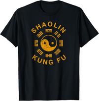 Funny Shaolin Kung Fu Martial Arts Training Gift Unisex T-Shirt S įvairiaspalvis