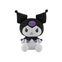 (Purple) Kuromi Plush Toy Stuffed Doll Cartoon Gift 25cm violetinė
