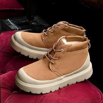 Snow boots fur integrated new winter velvet warm thick-soled high-top cotton shoes 39