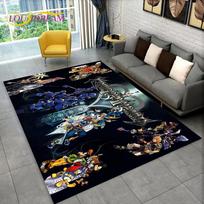 HD Cartoon Kingdom Hearts Games 3D  Carpet Rug for Bedroom Living Room Home Sofa Decoration,Children Large Decor Floor Mat Gift 40x60cm( 15x23in )