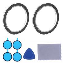 2/4PCS Car Front Bumper Camera Protective Film For Tesla Model Y Juniper/Model YL 2025 2026 Transparent Anti-Scratch Lens Film