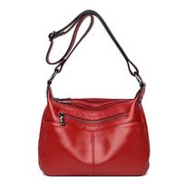 First Layer Cowhide Shoulder Messenger Bag, Mother Bag, Large Capacity And Fashionable. juoda