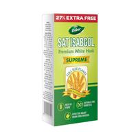 Dabur Sat Isabgol Psyllium Husk 230g Pure Fiber Supplement for Digestive Health